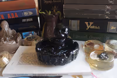 Ashtray Vade Retro Black